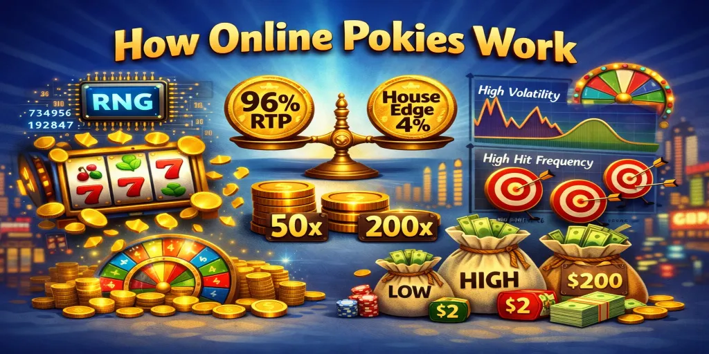How Online Pokies Work