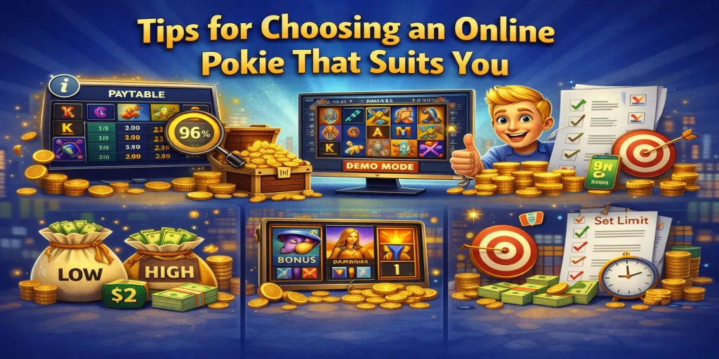 Tips for Choosing an Online Pokie That Suits You