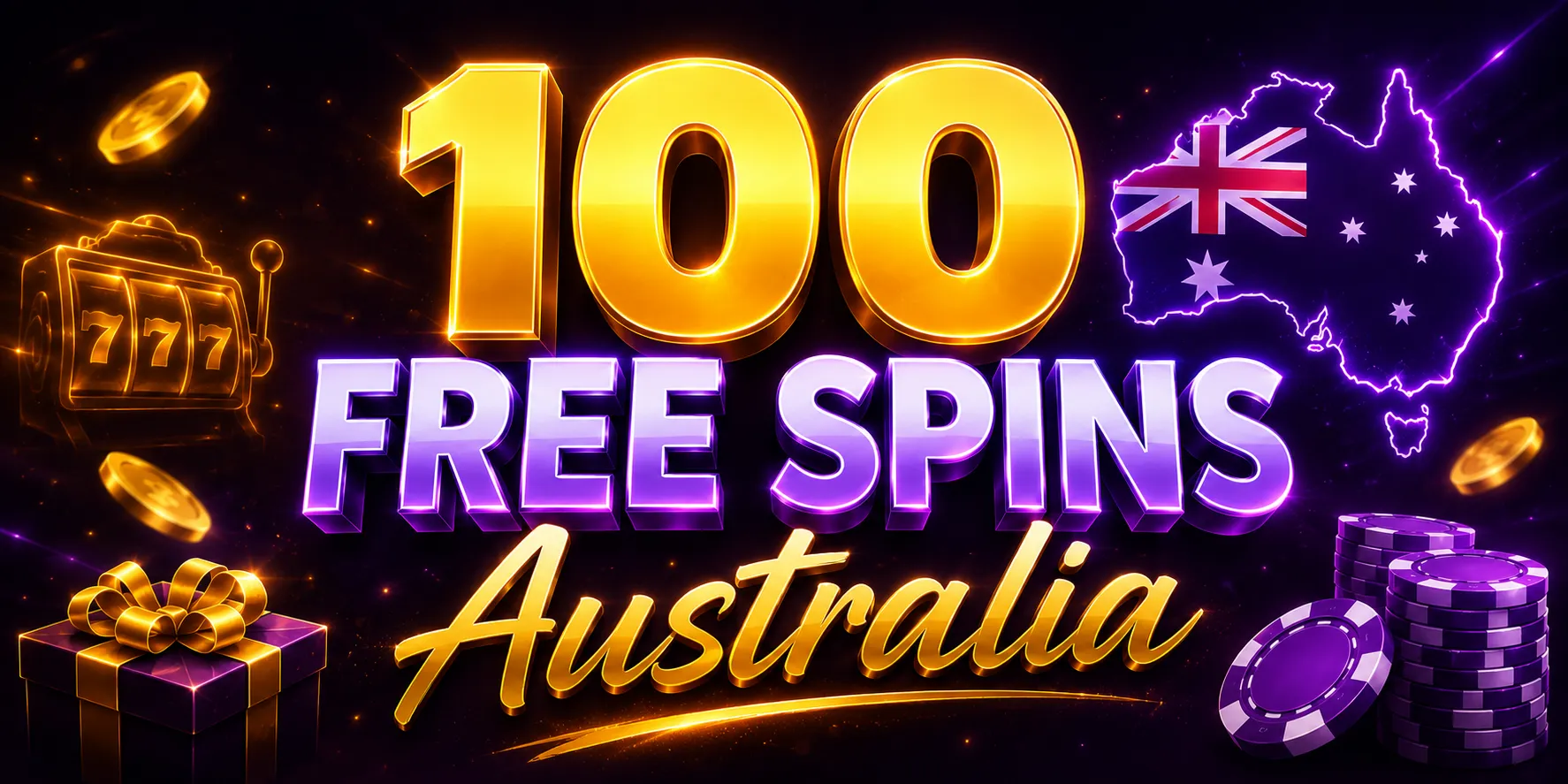 100 free spins no deposit australia