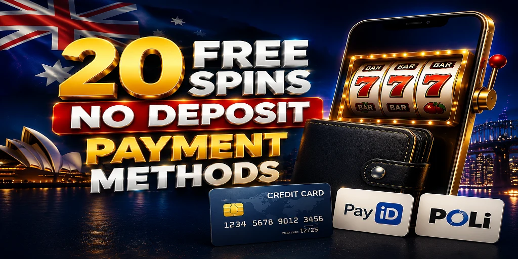 20 Free Spins No Deposit Payment Methods