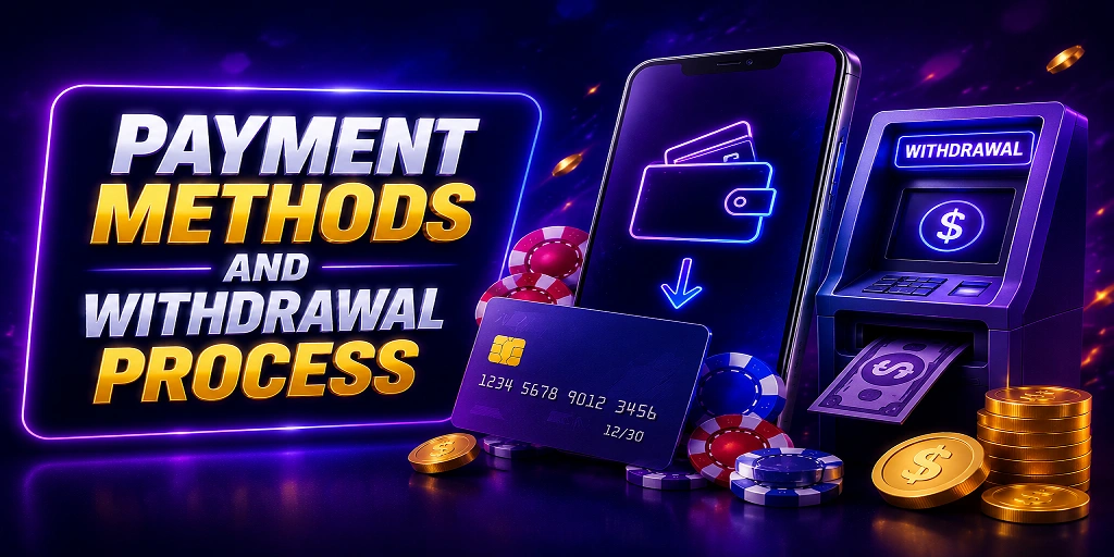 Payment Methods And Withdrawal Process